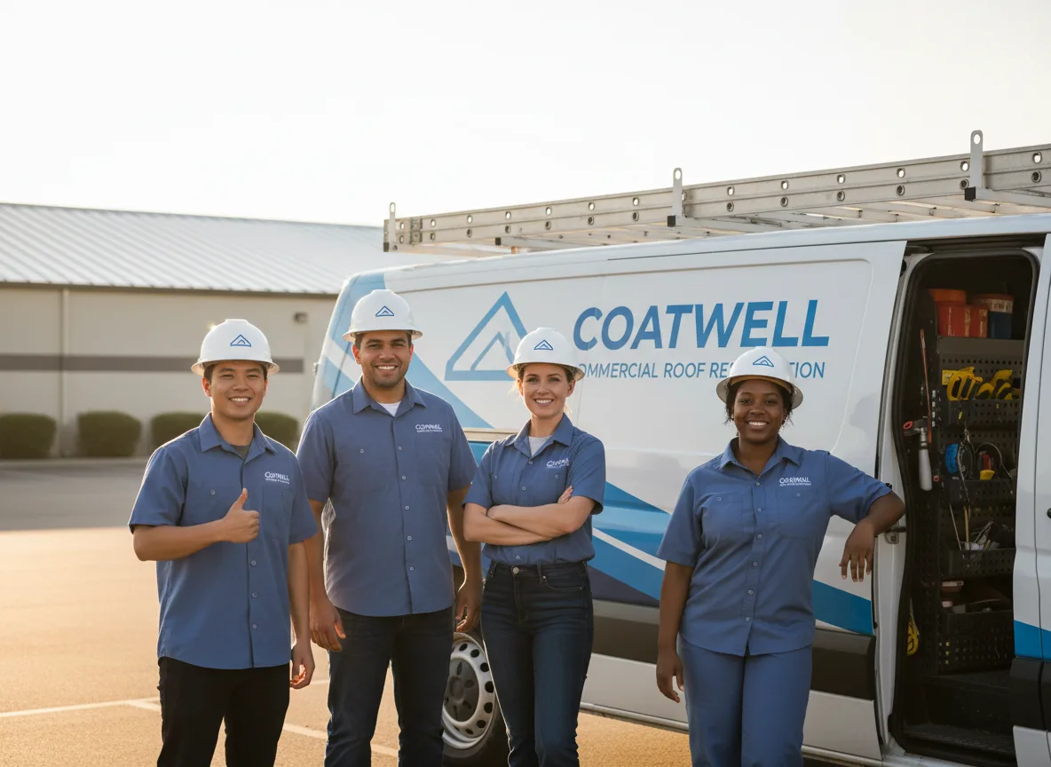 Commercial roof coating company in New Boston, MI